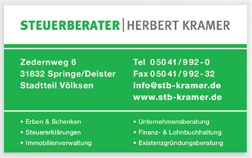 Steuerberater Herbert Kramer - Springe